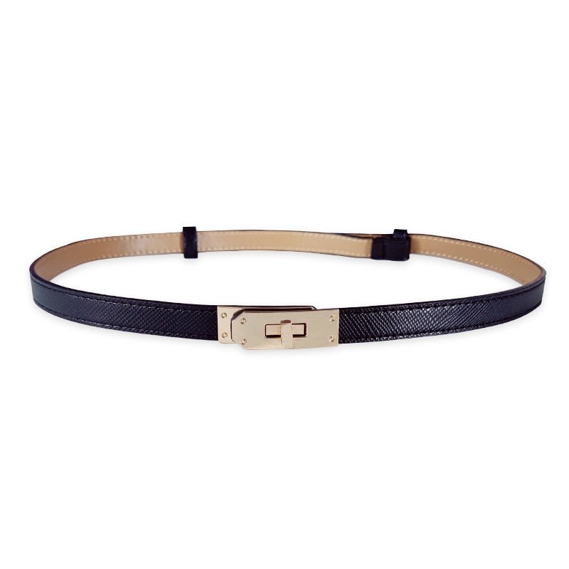 Skanto Size-Adjustable Women's Leather Belt
