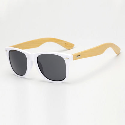 BowLift | Bamboo Retro Wood Sunglasses