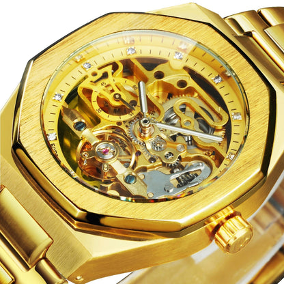 Brehn | Royale Skeleton Mechanical Men's Watch