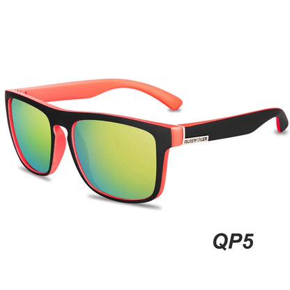 Skanto | QUISVIKER Polarized Sports Sunglasses for Men and Women – Ideal for Fishing, Camping, Hiking, and Driving – UV Protection Eyewear