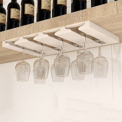Skanto | Under Cabinet Glass Organizer Rack