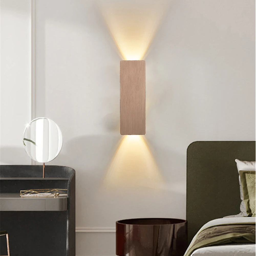 Modern Dual Illuminated Indoor Wall Light