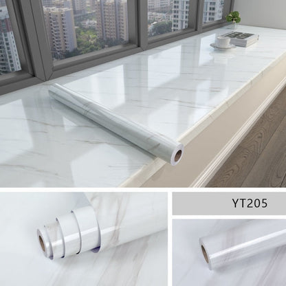 Marble Effect Self-Adhesive Waterproof Wallpaper | Skanto