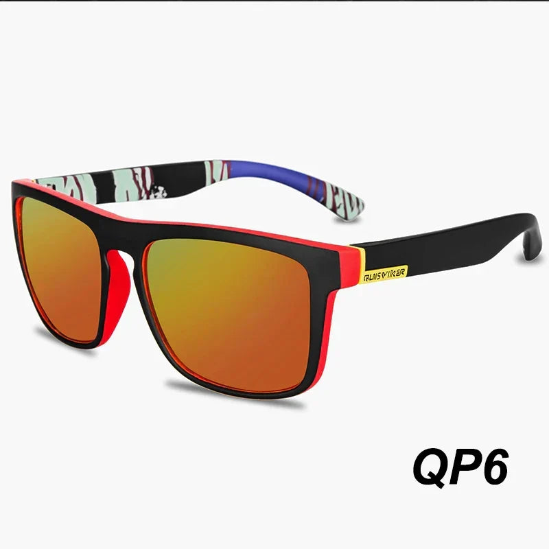 Skanto | QUISVIKER Polarized Sports Sunglasses for Men and Women – Ideal for Fishing, Camping, Hiking, and Driving – UV Protection Eyewear