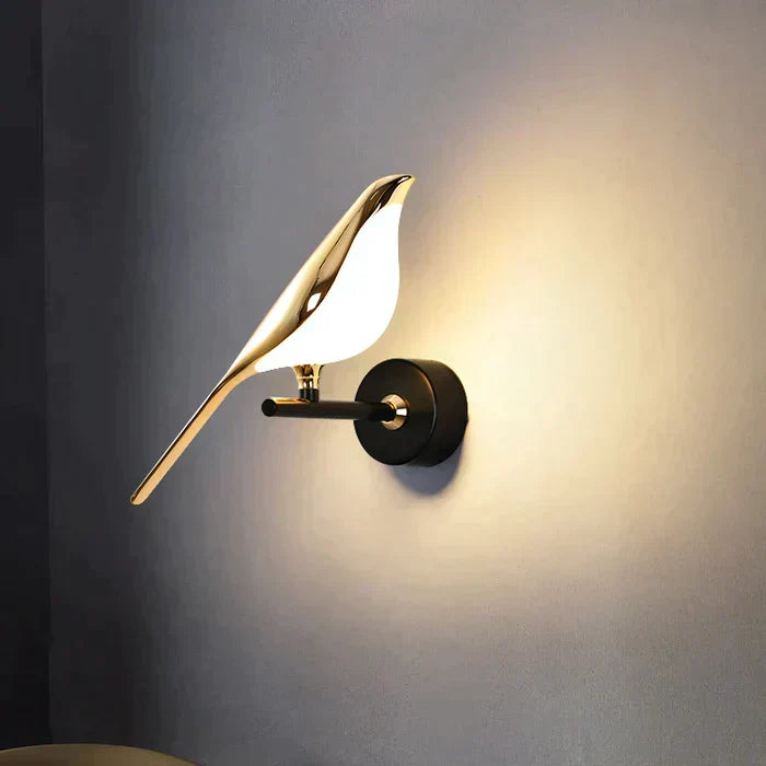 Scandinavian LED Wall Lamp with Bird Motif - Modern Decorative Wall Light for Stylish Wall Lighting | Karnz