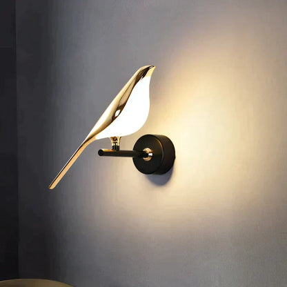 Scandinavian LED Wall Lamp with Bird Motif - Modern Decorative Wall Light for Stylish Wall Lighting | Karnz