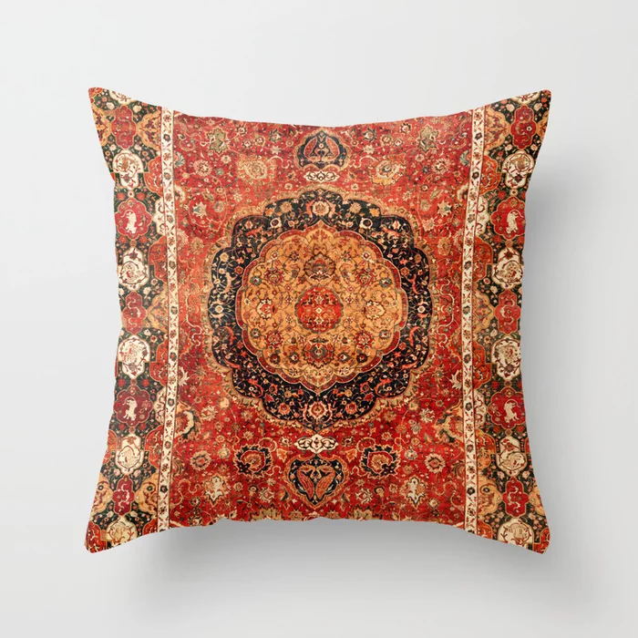 Skanto | Nordic Cushion Cover Moroccan Style Pillow Indian Bohemian Luxury Living Room Bedroom Pillowcase Lumbar Pillowcase Home Decor