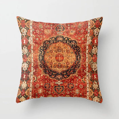 Karnz | Nordic Pillowcase Moroccan Style Pillow Indian Bohemian Luxury Living Room Bedroom Pillowcase Lumbar Pillowcase Home Decor