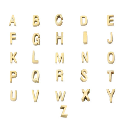 Kalsten | Dainty Minimal Letter Initial Necklace