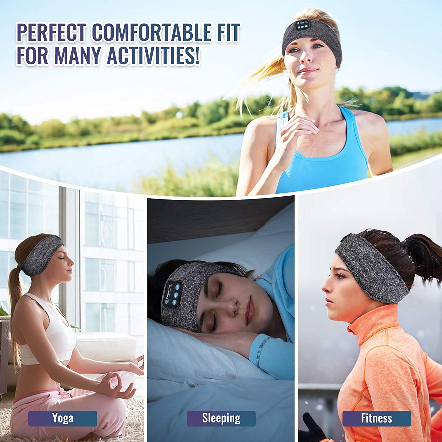 Sandsberg Sleep Headband: Thin and wireless