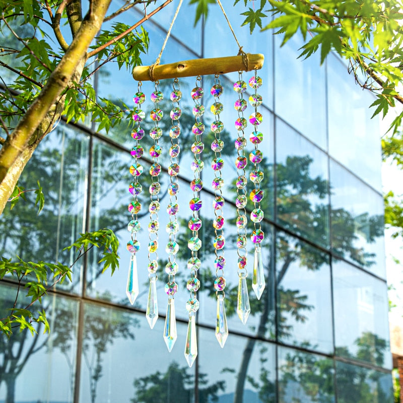 BowLift | Glass Crystal Wind Chimes Window Decoration