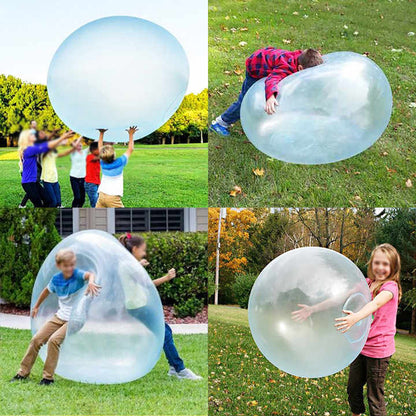 Skanto Skanto | WobbleBubble – Giant Inflatable Play Ball for Kids 5+ | Encourages Movement, Balance & Outdoor Fun