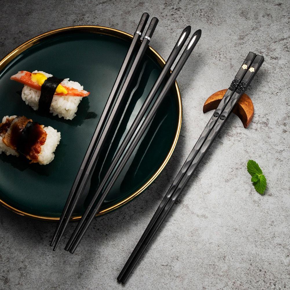 Skanto | DineLux – Luxurious Chopstick Set with Refined Designs (5 Pairs)