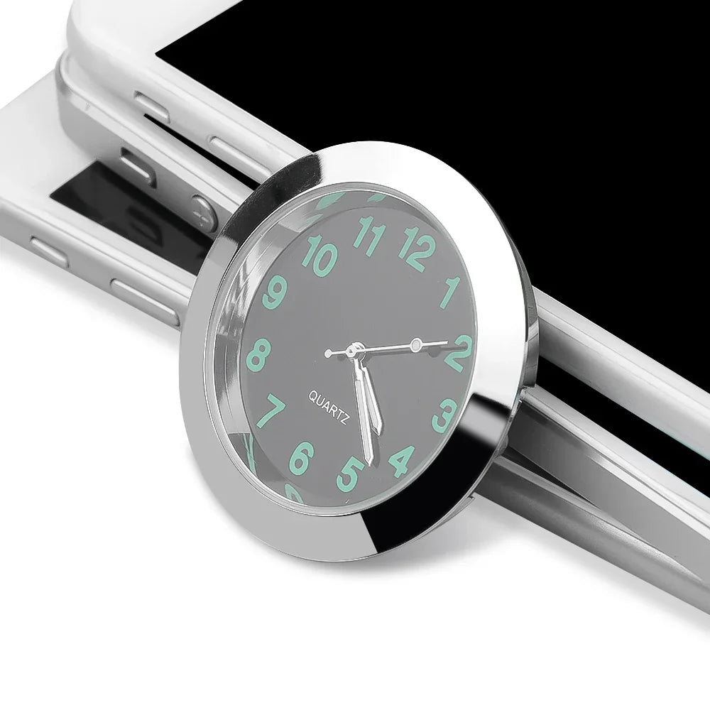 Sandsberg | Luminous Mini Car Clock Stick-on Digital Clock for Car Ornaments