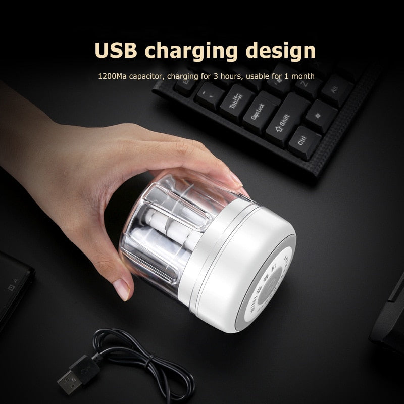 MiniChop Electric Chopper – 150ml – USB rechargeable – Compact & Powerful | Brehn