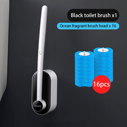 BowLift | Long Handle Disposable Toilet Brush Set