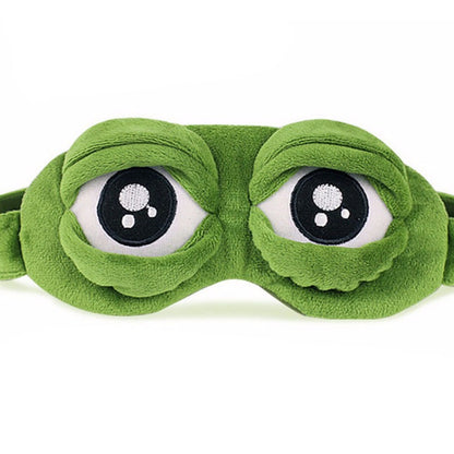 3D Sleepy Frog Sleep Mask | Karnz