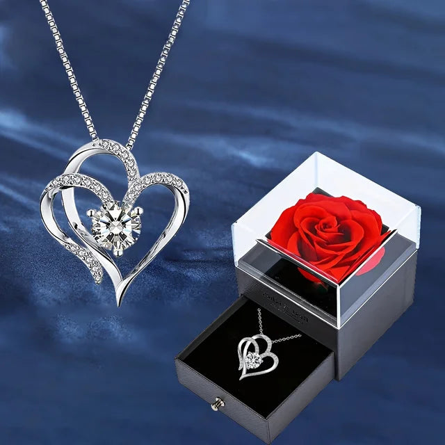 Skanto | Heart Zirconia Necklace