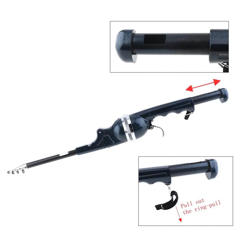 VIvolux | Compact Catch Foldable Telescopic Fishing Rod