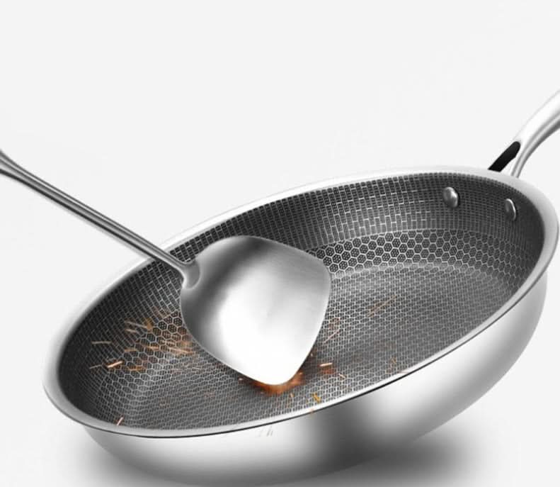 Skanto | PanPro 30cm Stainless Steel Non-Stick Frying Pan