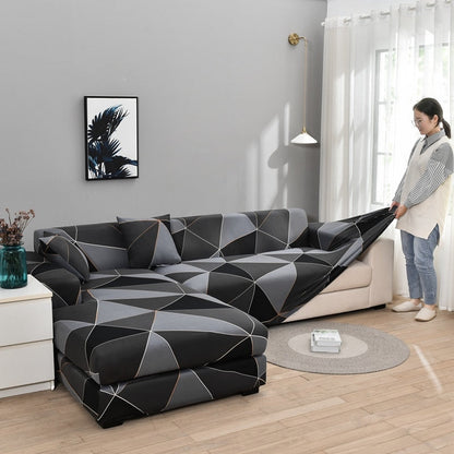 Modern non-slip colorful elastic sofa cover | Brehn