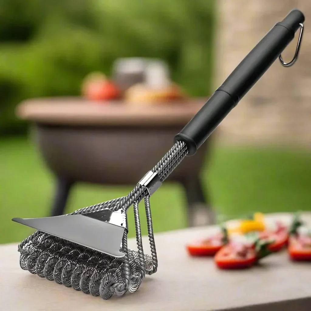 GrillMaster Bristle-Free Brush – Safe and effective for all grill grates