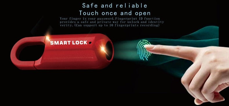 BowLift | Mini Electronic USB Fingerprint Padlock