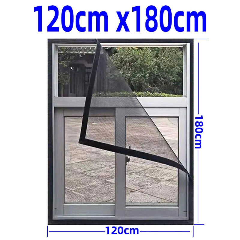 Adjustable Invisible Anti-Mosquito Washable Window Screen | Skanto