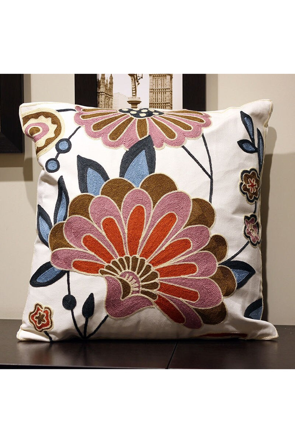 Flower Accent Pillow | Bowlift