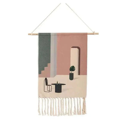 Skanto | Macrame Cotton Rug