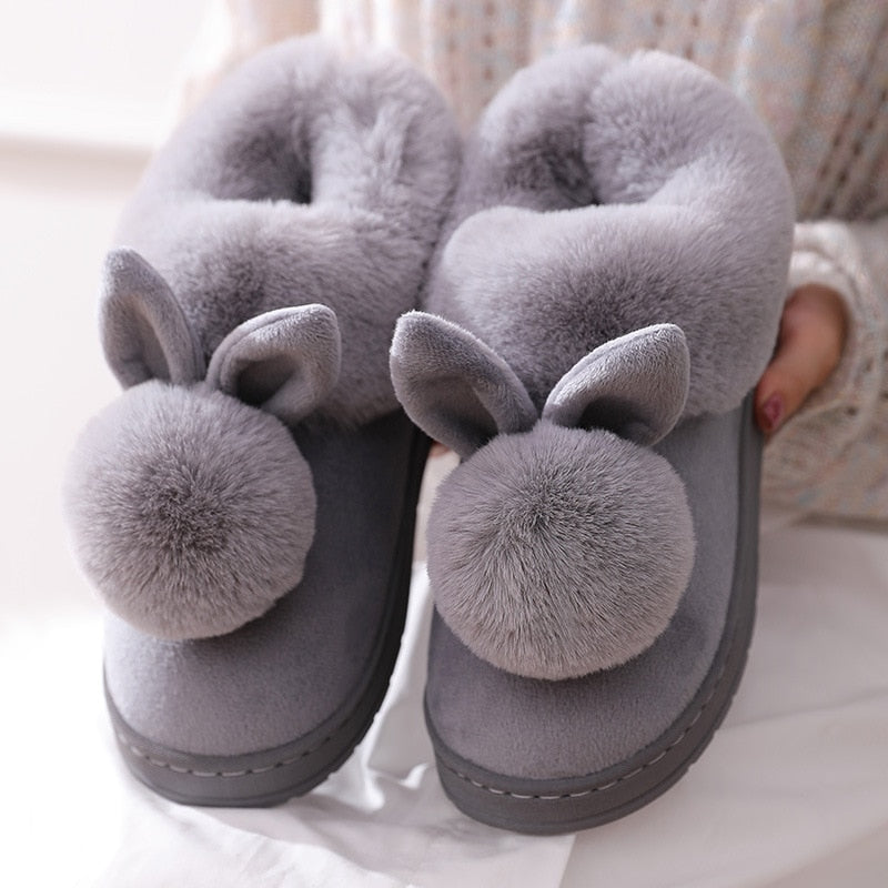 Skanto | Skanto Cozy Bunny Ear Slippers