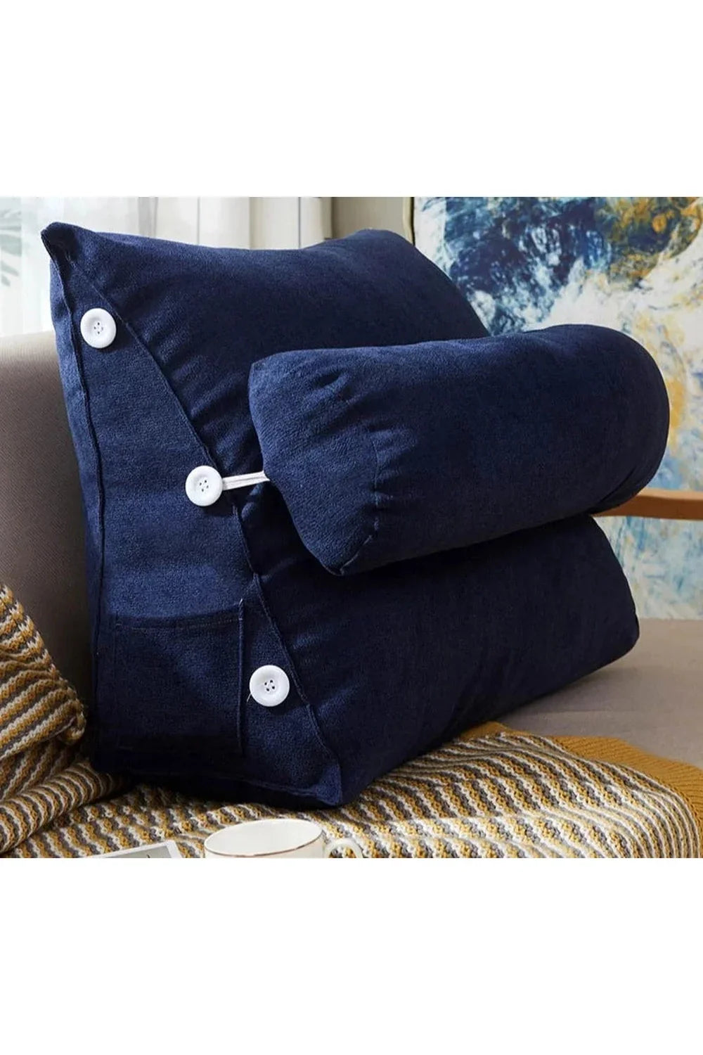 Reclining backrest cushion | Bowlift