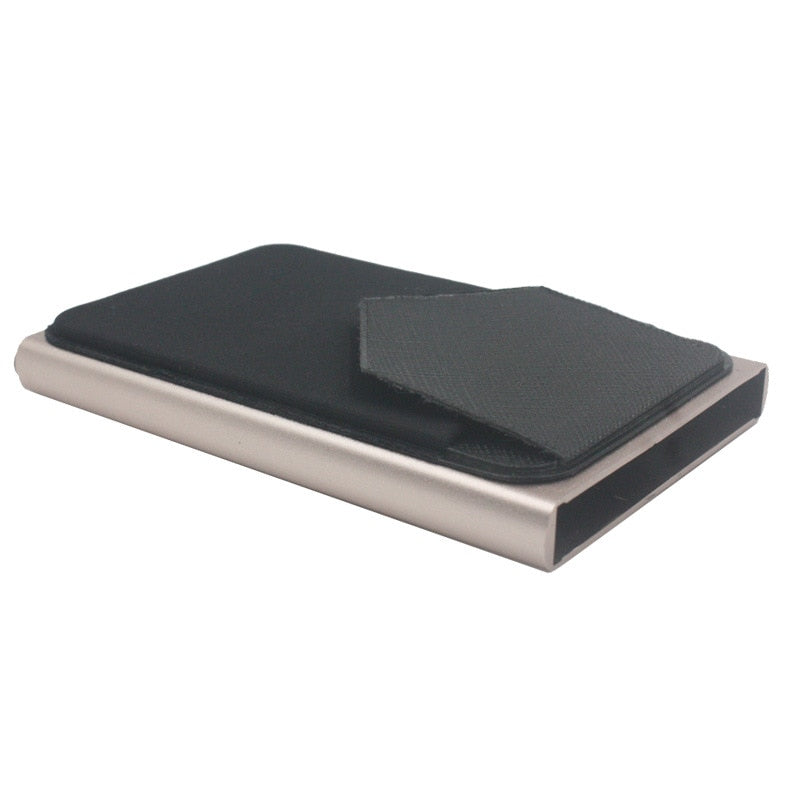 BowLift | Pop-Out Aluminum RFID Blocking Wallet with Quick Access Slider