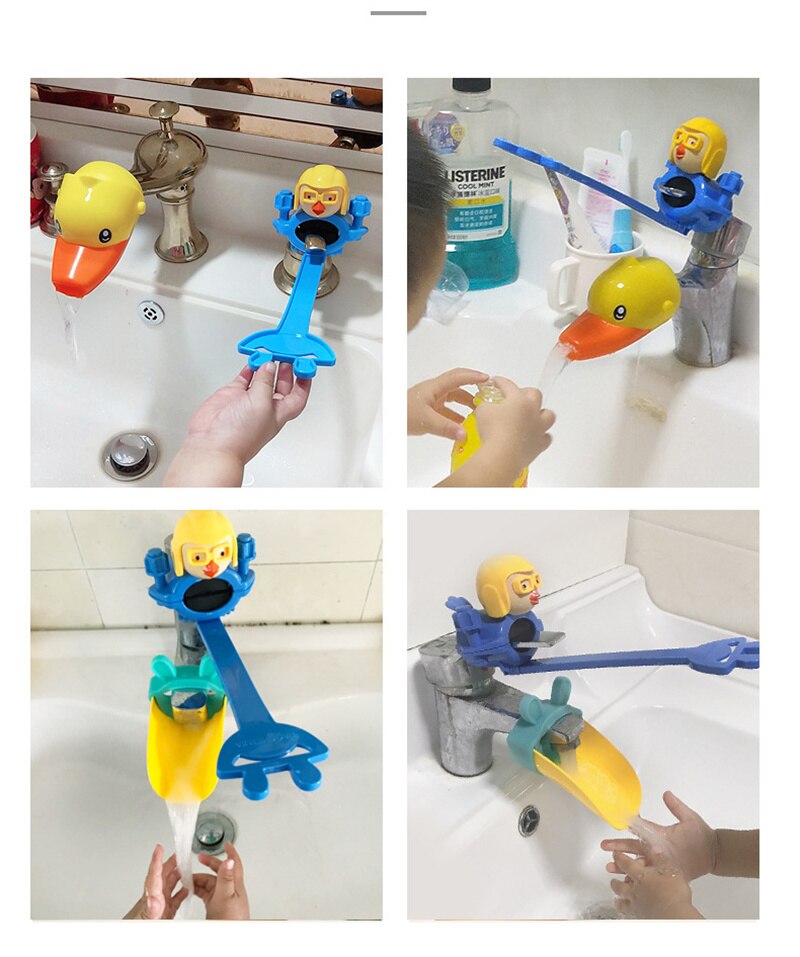 BowLift | Cartoon Splash Proof Kids Faucet Extender