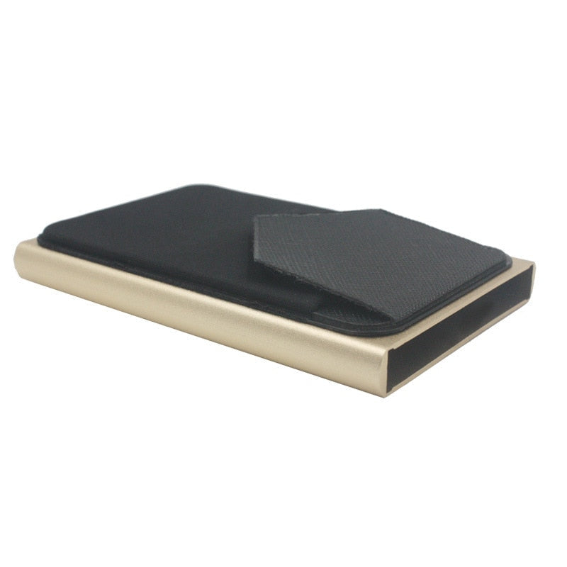 BowLift | Pop-Out Aluminum RFID Blocking Wallet with Quick Access Slider