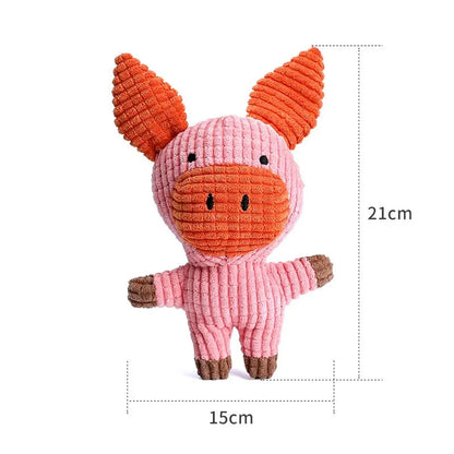 Sandsberg | Robust Plush Dog Toy | Bite-Resistant and Durable Design | Multiple Models