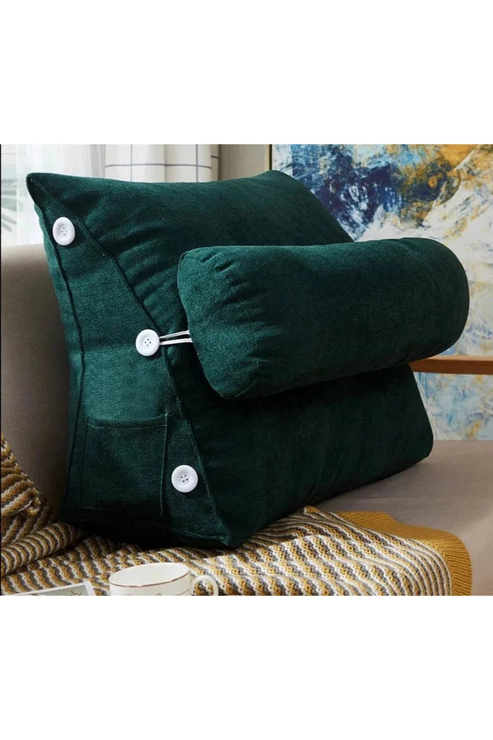 Reclining backrest cushion | Bowlift