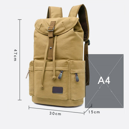 BowLift | Large Capacity Canvas Explorer Travel Backpack