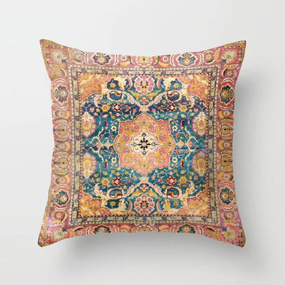 Skanto | Nordic Cushion Cover Moroccan Style Pillow Indian Bohemian Luxury Living Room Bedroom Pillowcase Lumbar Pillowcase Home Decor