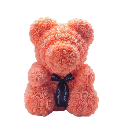 BowLift | Artificial Rose Flowers Teddy Bear