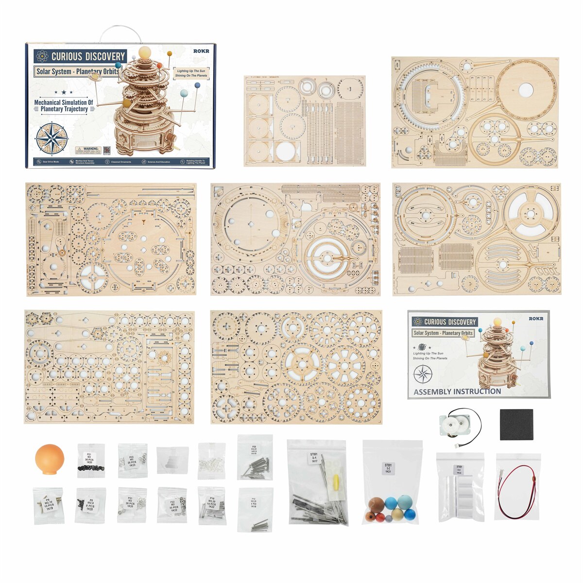 Skanto | Intergalactic Solar System DIY Wooden Toy