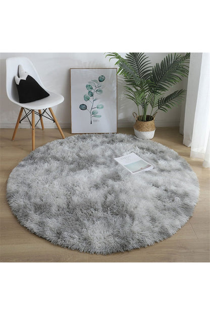 Fluffy Round Rug | Bowlift