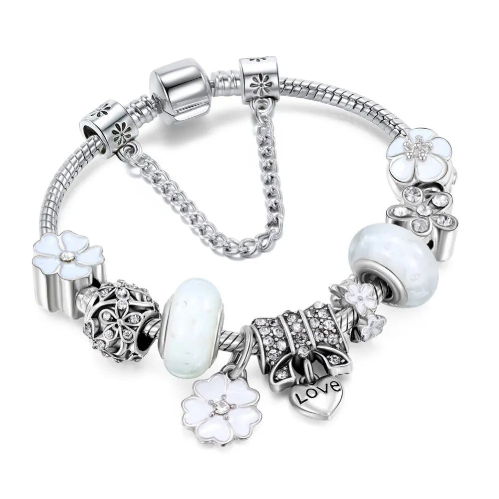BowLift |  Charm Bracelet Floral Elegant Gift