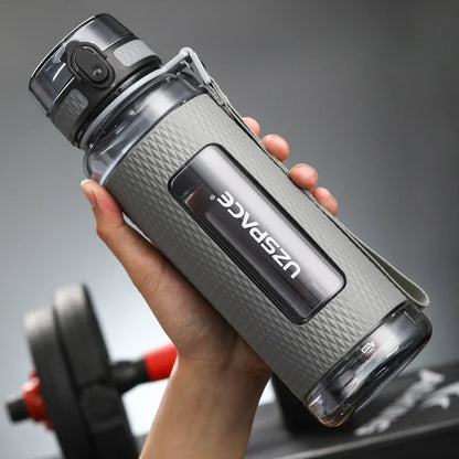 UZSPACE Sport Water Bottles, BPA-Free, Portable, Shockproof, Leakproof, Large Capacity, Gym Water Jug, Tritan Plastic Drinkware