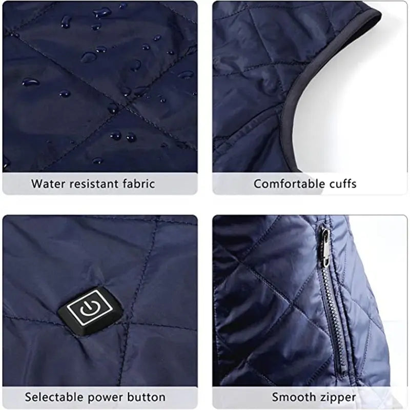 Skanto | ThermaBelle Women's Heated Vest | USB Heated Vest with Infrared Technology | Temperature Regulating & Lightweight | Ideal for Fall & Winter