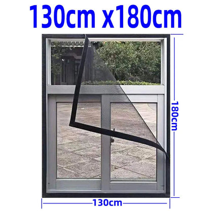 Adjustable Invisible Anti-Mosquito Washable Window Screen | Skanto
