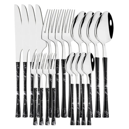 Skanto | RusticDining | Stainless Steel Cutlery with Wood Handle