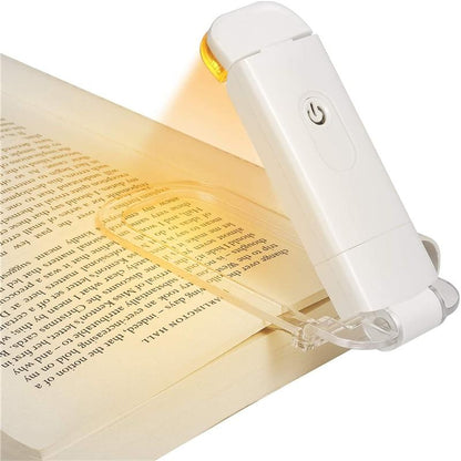 USB-rechargeable LED reading lamp