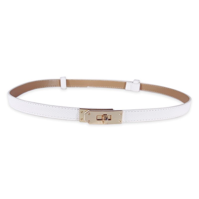 Skanto Size-Adjustable Women's Leather Belt