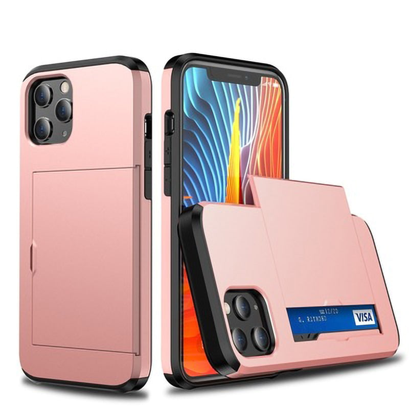 Skanto | Business Armor Slide Wallet iPhone Case